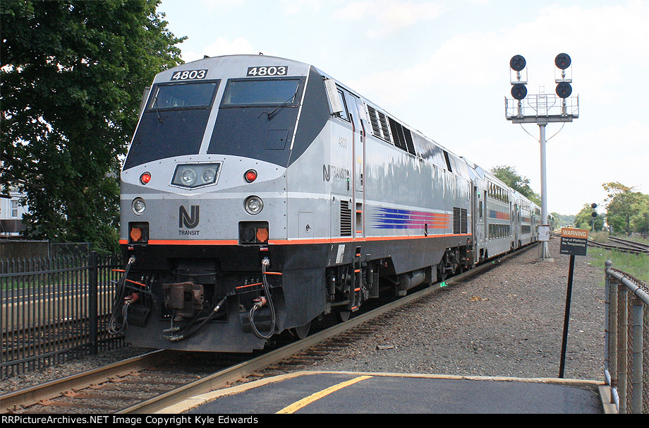 NJT P40DC #4803